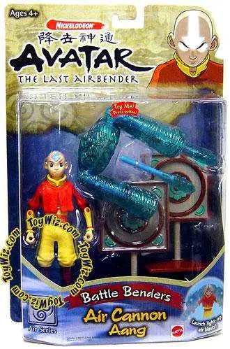Avatar the Last Airbender Battle Benders Aang Action Figure [Air Cannon]