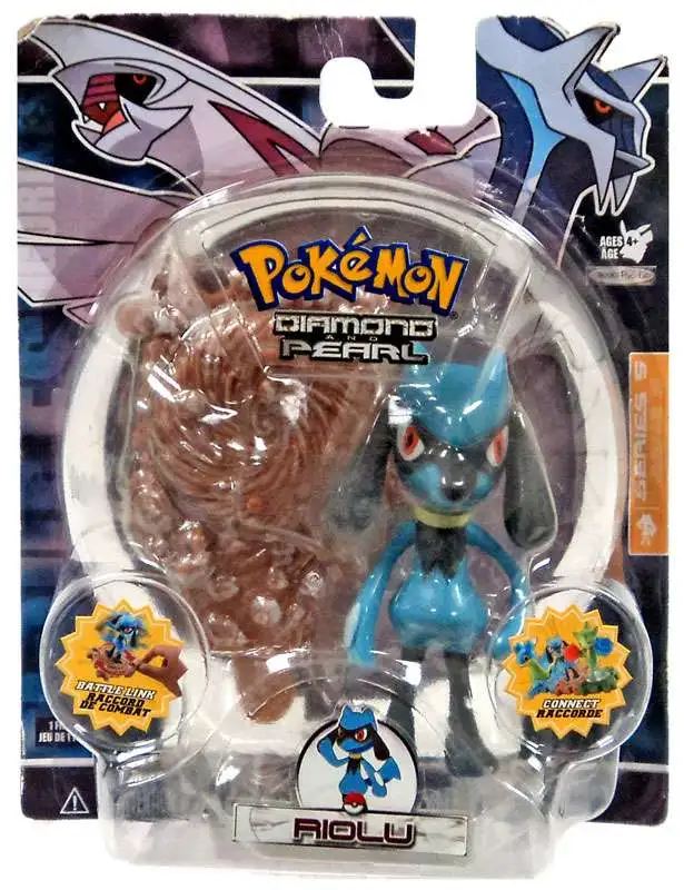 Pokemon Diamond & Pearl Battle Link Series 5 Riolu Action Figure