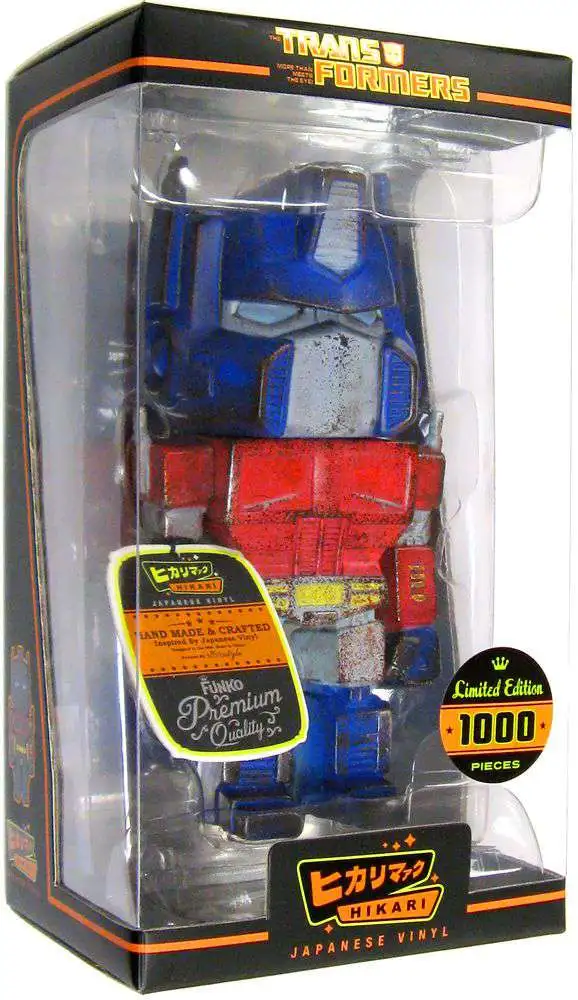 Transformers Battle Ready Optimus Prime Hikari Premium Japanese Vinyl Funko 1000 for sale online 