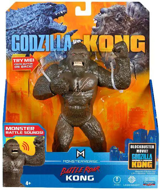 Godzilla vs Kong Godzilla & Kong Action Figure Set Lot of Two New Playmates 