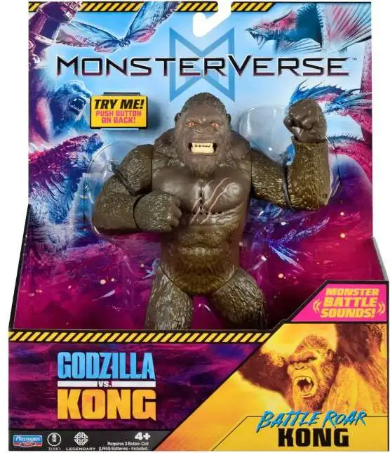 Godzilla x Kong The New Empire Monsterverse Battle Roar Kong Action Figure [2025 Version]
