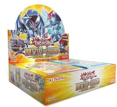 YuGiOh Battles of Legend Monster Mayhem Booster Box 24 Packs