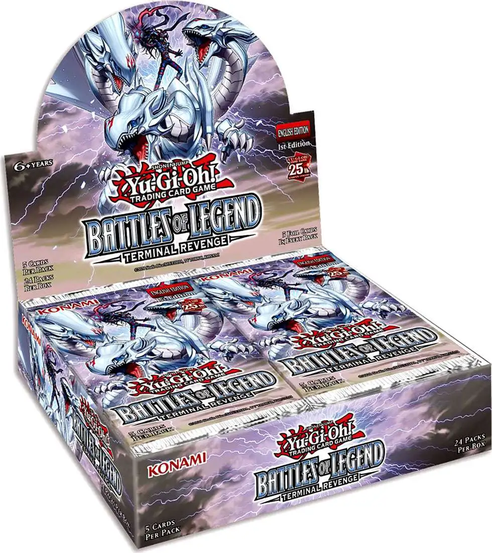 YuGiOh Battles of Legend Terminal Revenge Booster Box [24 Packs, 25th Anniversary]