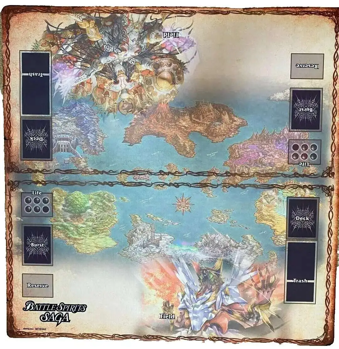 Battle Spirits Saga Trading Card Game Two-Player Playmat Playmat