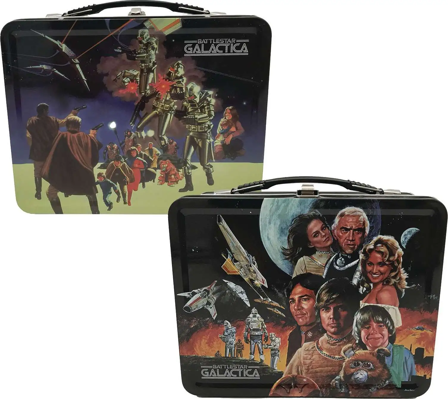Battlestar Galactica Tin Tote Lunch Box [Original Series]
