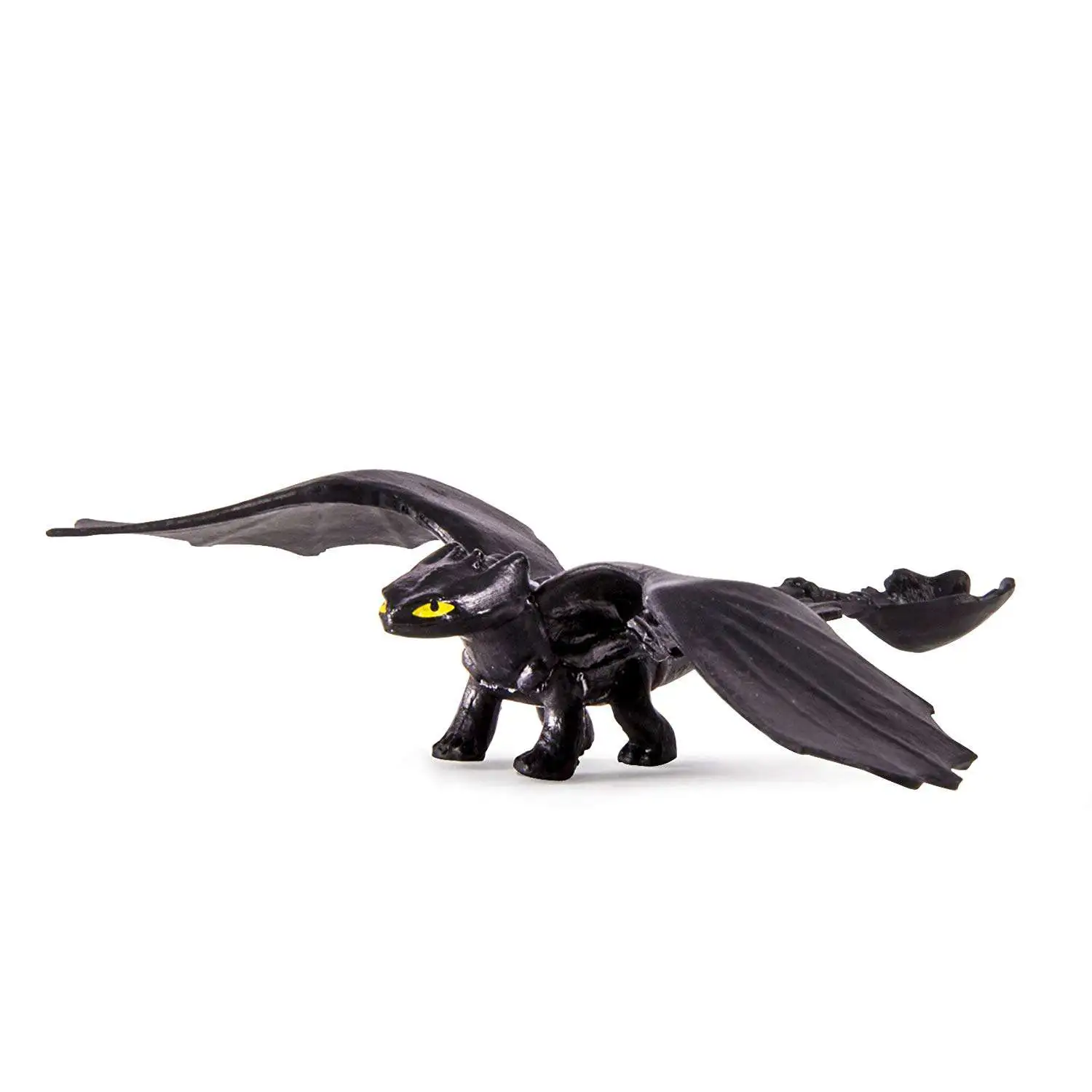 How to Train Your Dragon 2 Dreamworks Dragons Battle Figures Toothless Minifigure [Wings Out, Loose]