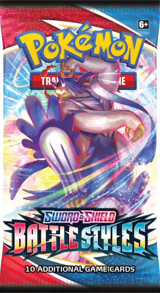 Pokemon Sword & Shield Battle Styles Booster Pack [10 Cards]