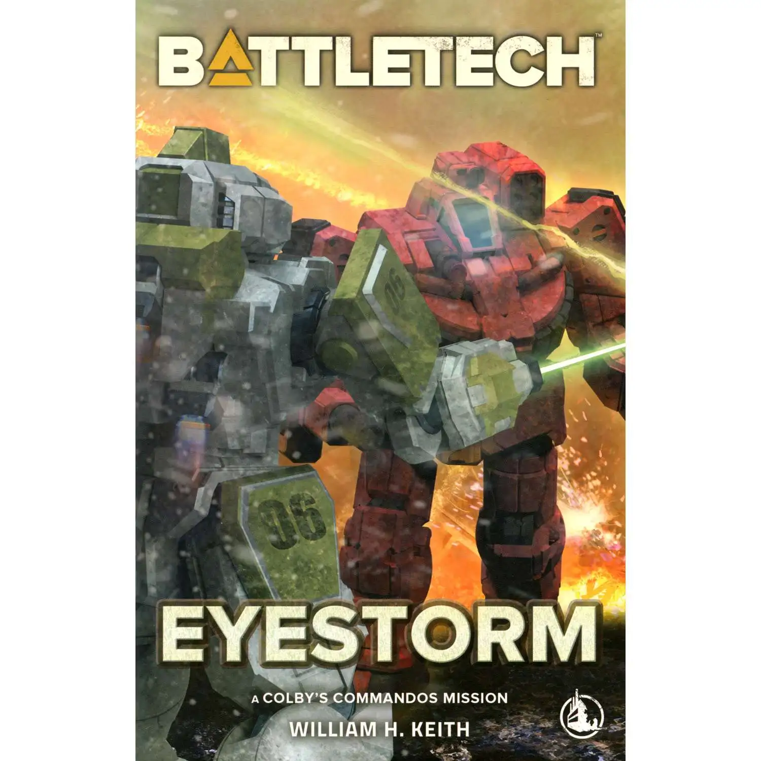 BattleTech Eyestorm Fiction Novella Softcover Book [40th Anniversary Loose]