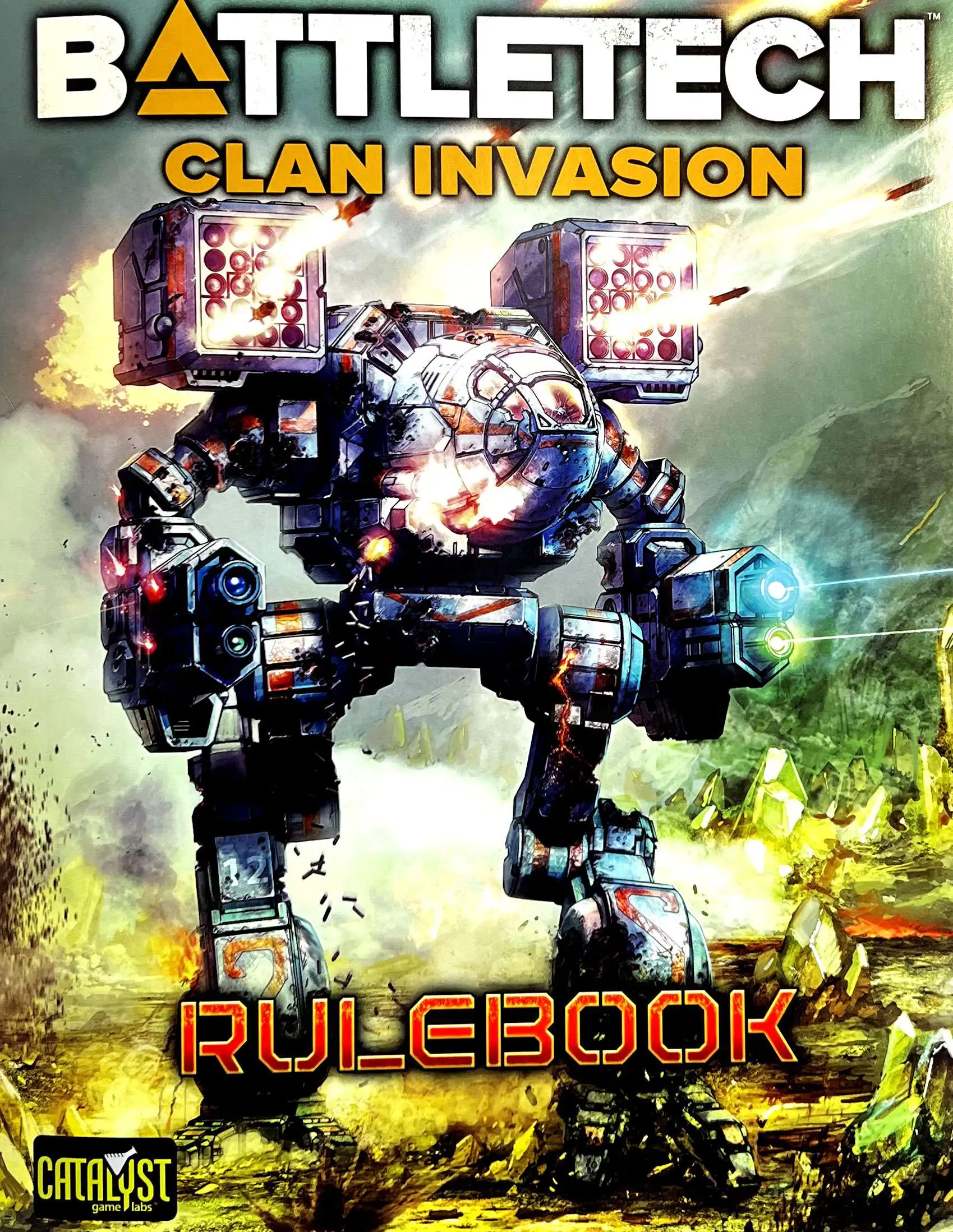 BattleTech Clan Invasion Rulebook Softcover Book [32-Pages]