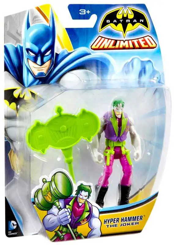 Batman Unlimited Hyper Hammer The Joker 4 Action Figure Mattel Toys - ToyWiz