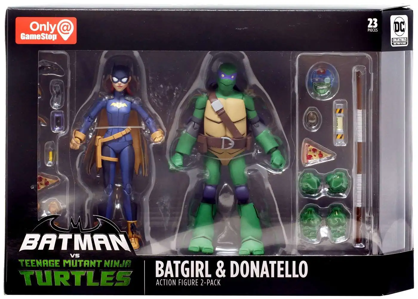 DC Teenage Mutant Ninja Turtles Batman vs TMNT Batgirl Donatello Exclusive  Action Figure 2-Pack DC Collectibles - ToyWiz