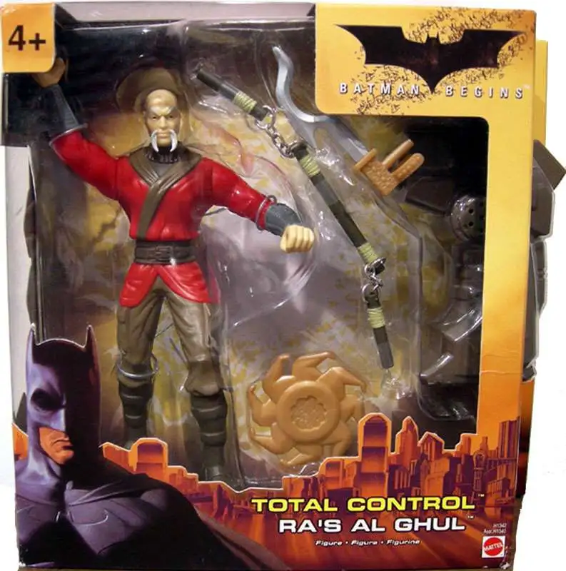 Batman Begins Total Control Ras Al Ghul Figure Mattel Toys - ToyWiz