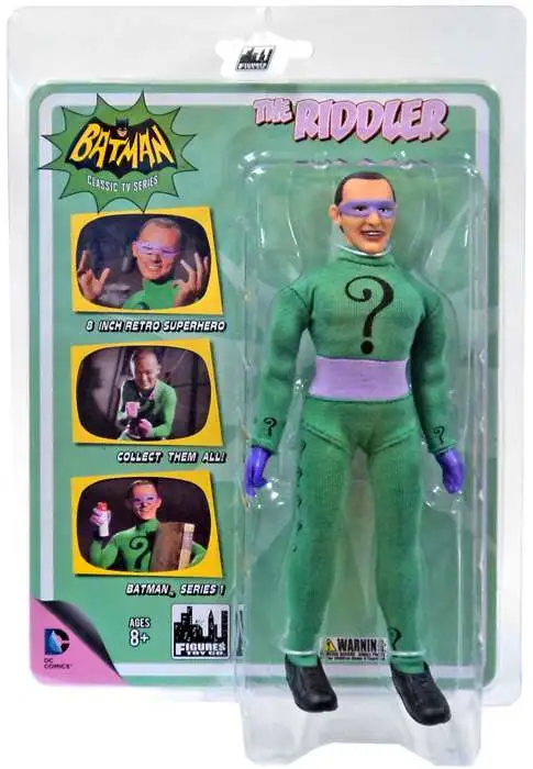 Batman 1966 TV Series Classic TV Series 1 The Riddler 8 Action Figure  Figures Toy Co. - ToyWiz