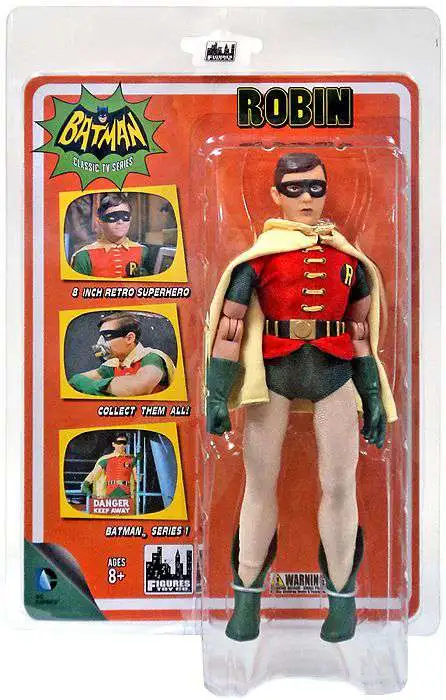 Batman 1966 TV Series Classic TV Series 1 Robin 8 Action Figure Figures Toy  Co. - ToyWiz