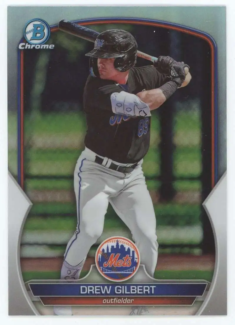 MLB 2023 Bowman Draft Chrome Refractor Drew Gilbert BDC-41