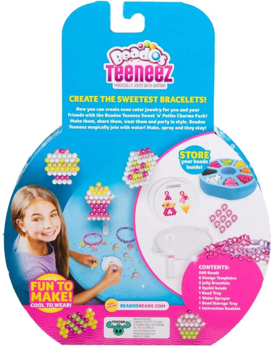 Beados Teeneez Sweet n Petite Charms Theme Pack Moose Toys - ToyWiz