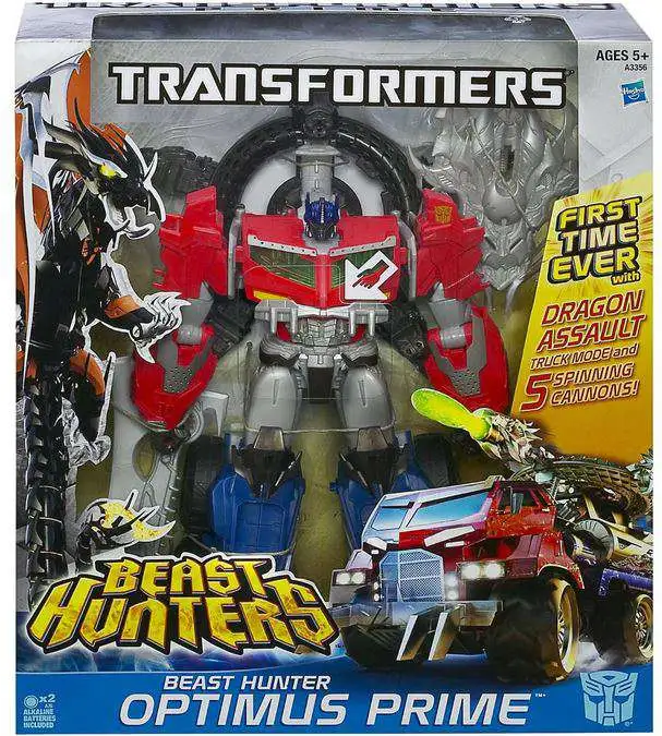 Transformers Beast Hunters Beast Hunter Optimus Prime Action Figure [Damaged Package]