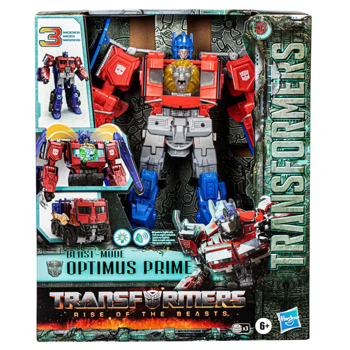 Transformers Rise of the Beasts Beast Mode Optimus Prime 10" Action Figure (Pre-Order ships January)