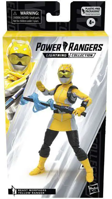 Power Rangers Beast Morphers Lightning Collection Yellow Ranger 6