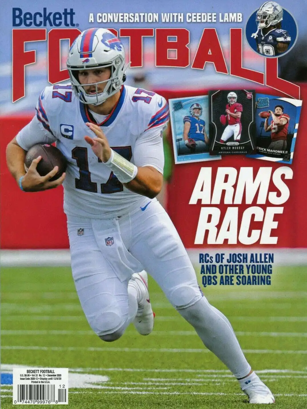 Beckett Vol. 33 Football Magazine No. 12