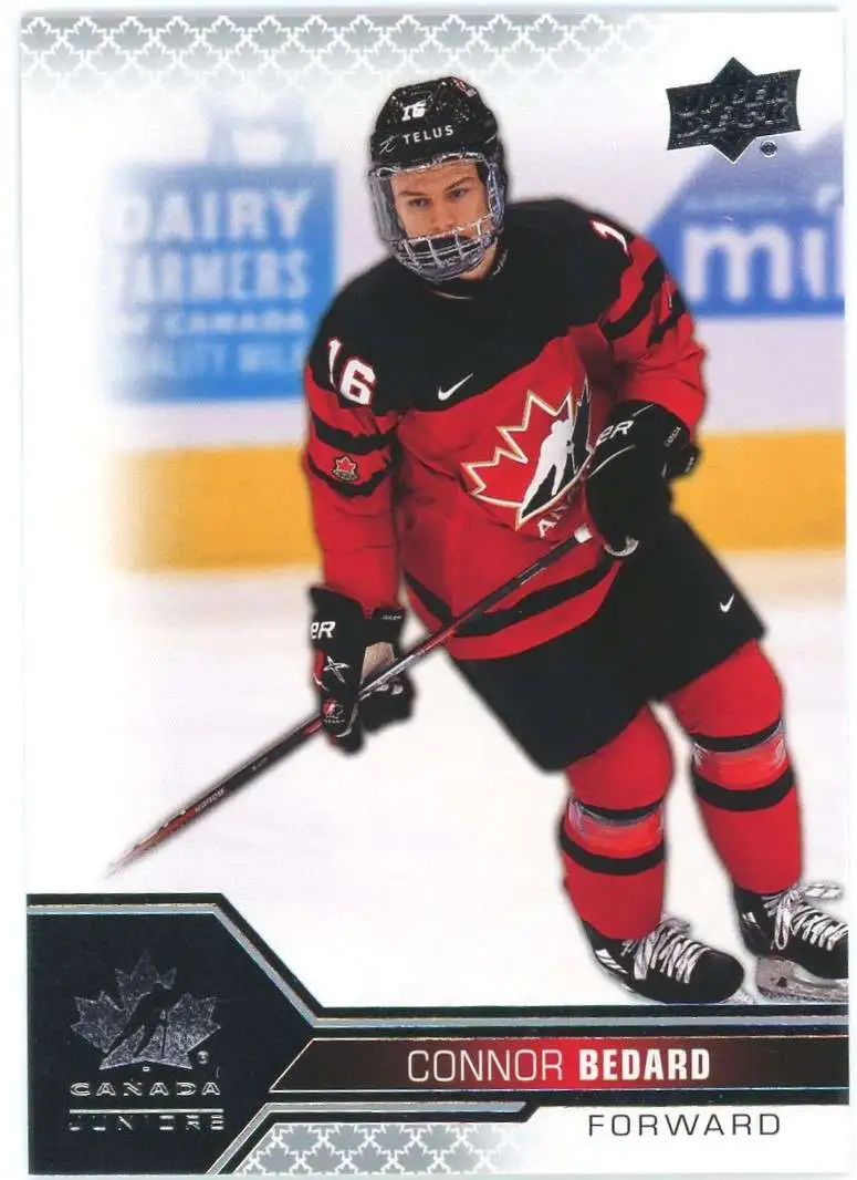 NHL 2022 Team Canada Juniors Connor Bedard #2