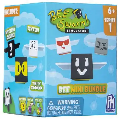 Roblox Bee Swarm Simulator Bee Mini Bundle Mystery Pack [1 RANDOM Figure, Damaged Package]