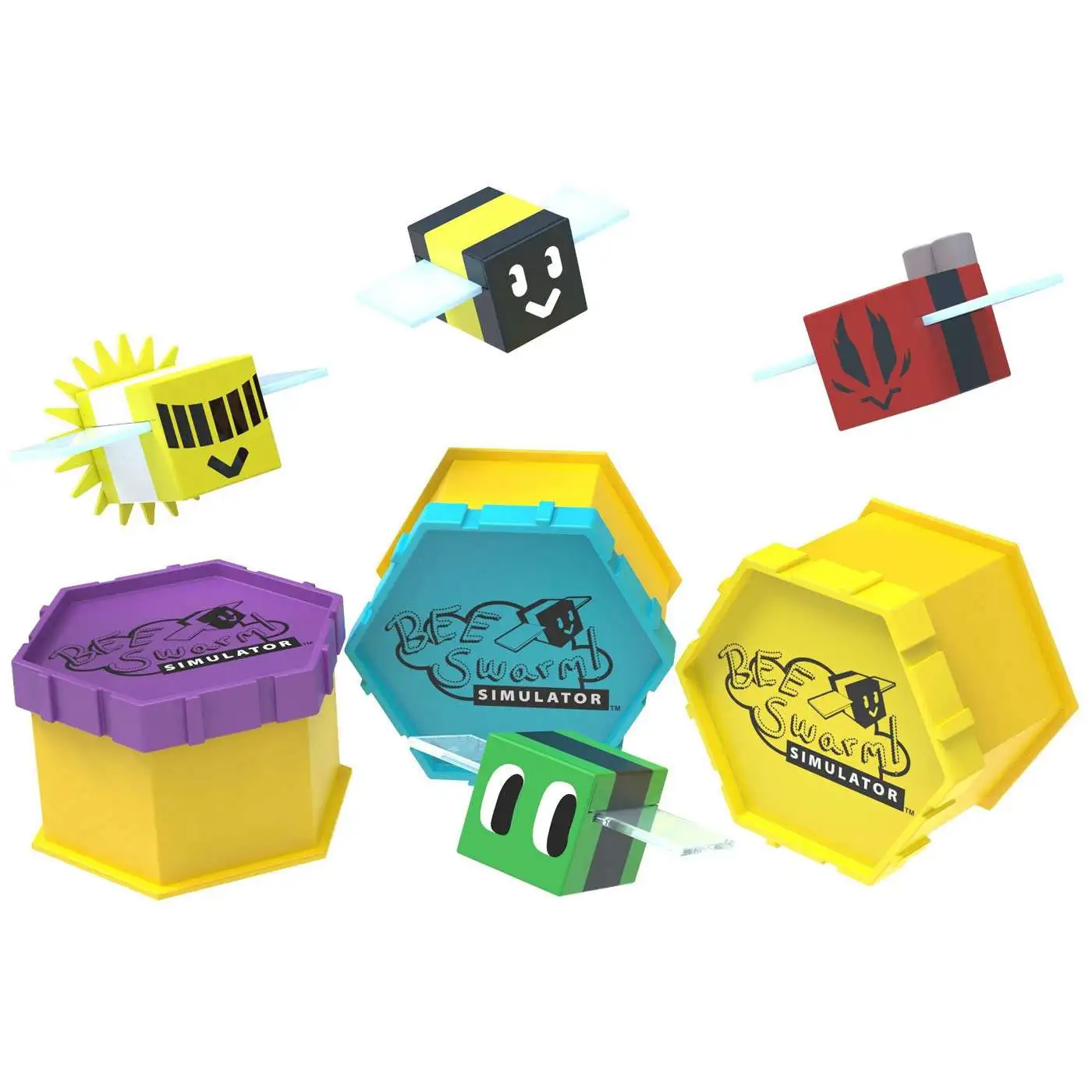 Roblox Bee Swarm Simulator Series 1 Bee Starter Pack Mystery 3-Pack  PhatMojo - ToyWiz