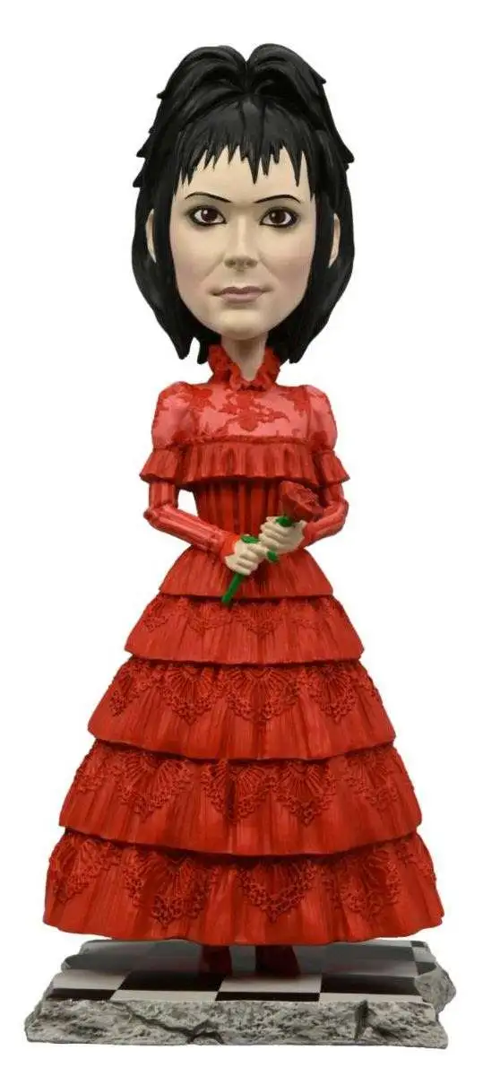 NECA Beetlejuice 2 Lydia Deetz Wedding 8 Head Knocker - ToyWiz