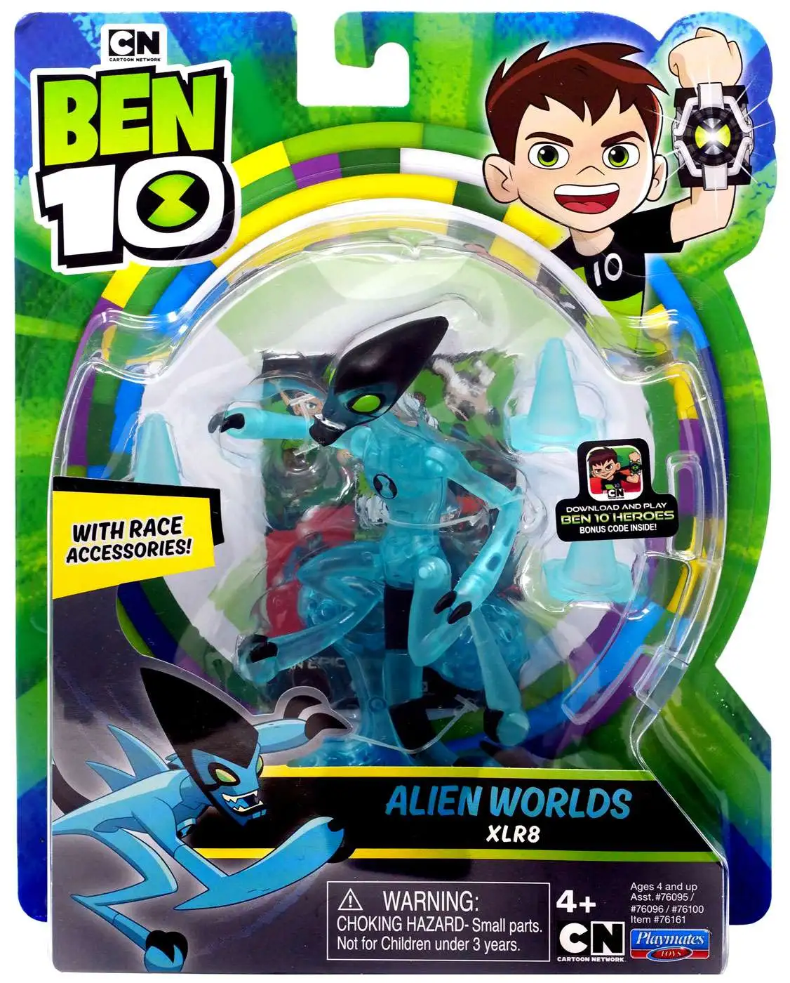 2017 Playmates BEN 10 Reboot XLR8 Action Figure