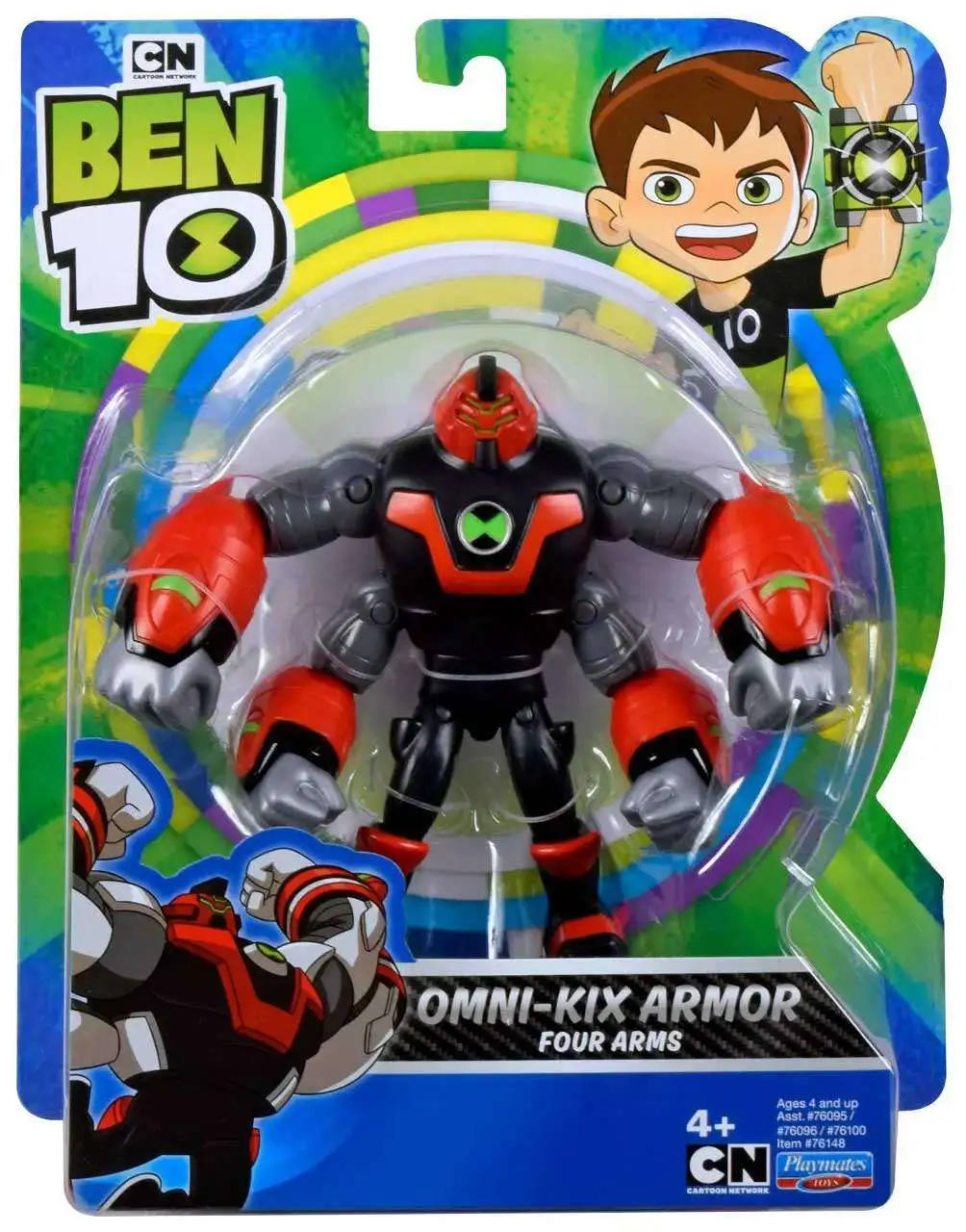 Kix Armor Heatblast 5" Ben 10 Action Figure Hero Code CN Playmates Toys for sale online Omni 