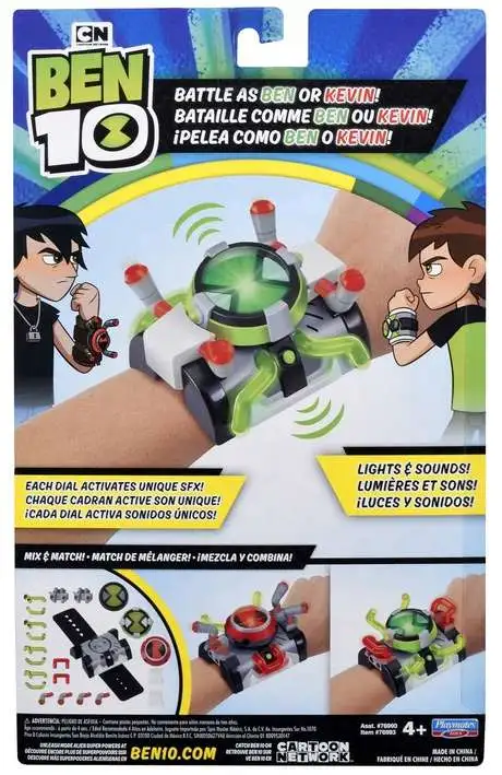 Ben 10 DELUXE Omnitrix Roleplay Toy Playmates - ToyWiz