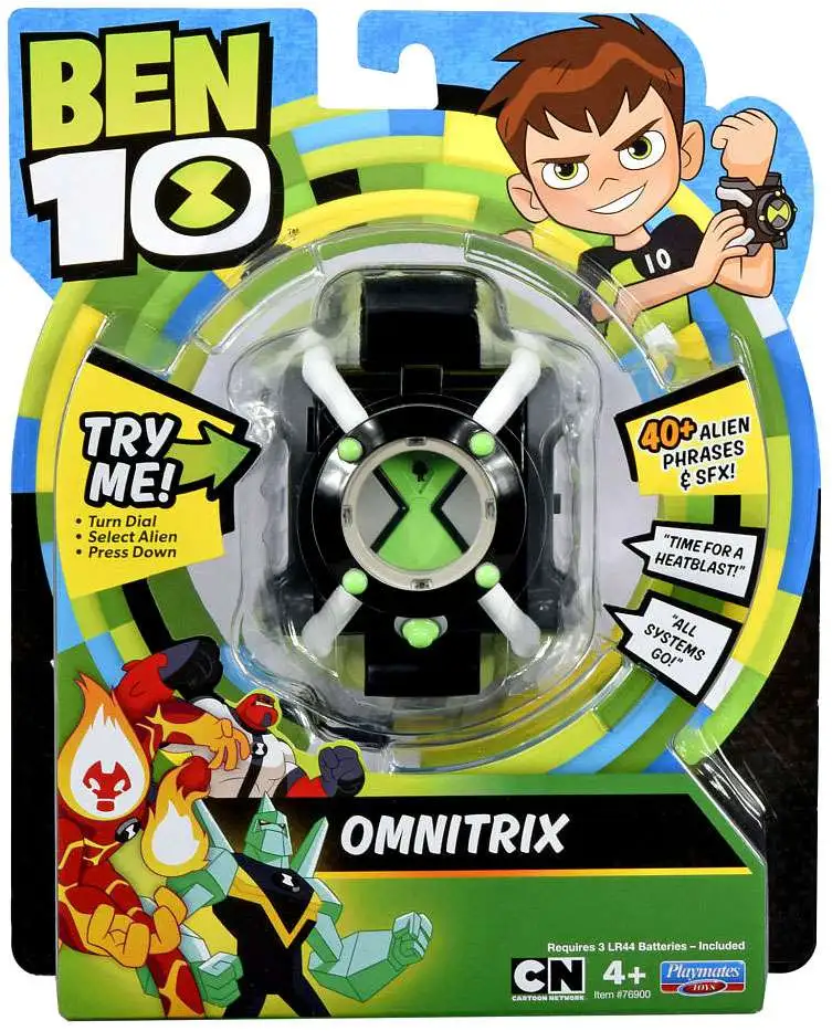 Ben 10 BASIC Omnitrix Roleplay Toy Seasons 1 2 Playmates - ToyWiz