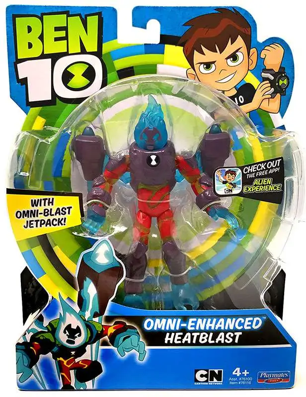 Ben 10 Basic Omni-Enhanced Heatblast Action Figure [Damaged Package]