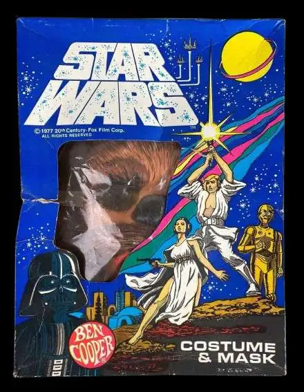 Star Wars Chewbacca Mask & Costume [Damaged Box]