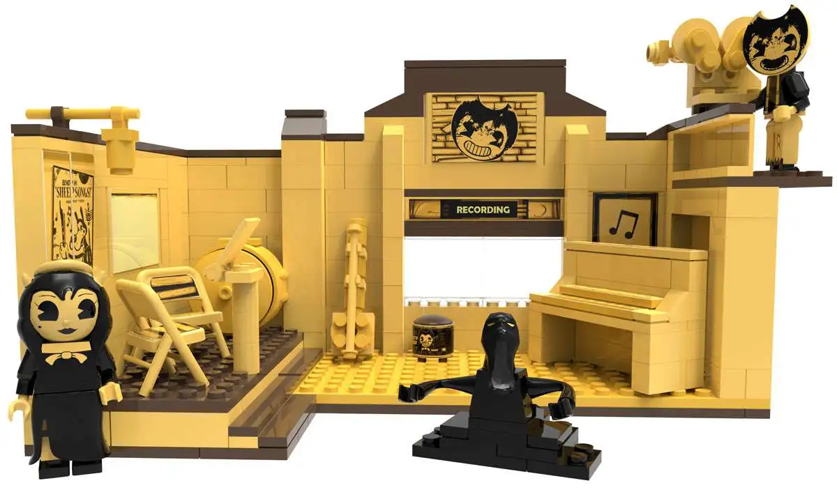 Bendy and the Ink Machine C3 Construction Recording Studio Buildable Scene Set for sale online 