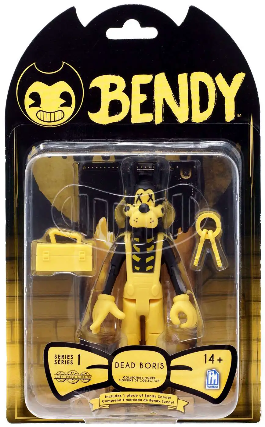 Bendy and the Ink Machine Series 1 Dead Boris 5 Action Figure Sepia ...