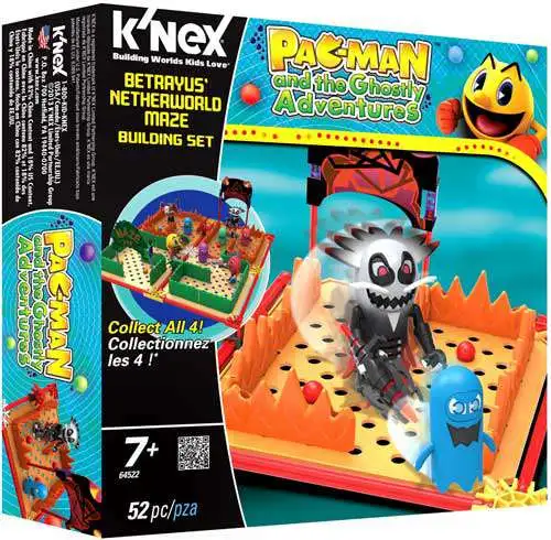 KNEX Building Sets Pacman Ghostly Adventures Lot 2 Spirals Betrayus World Maze 