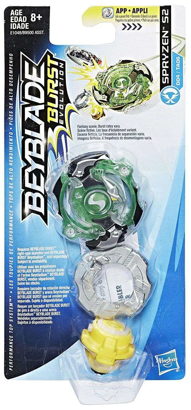 Beyblade Burst Evolution Hasbro, Spryzen S2 630509631889