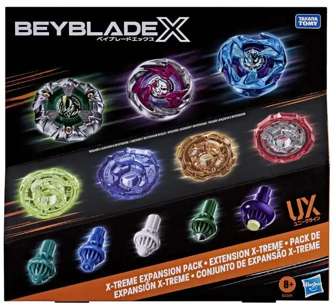 Beyblade X 25th Anniversary X-treme Expansion Pack 3 Blades, 4