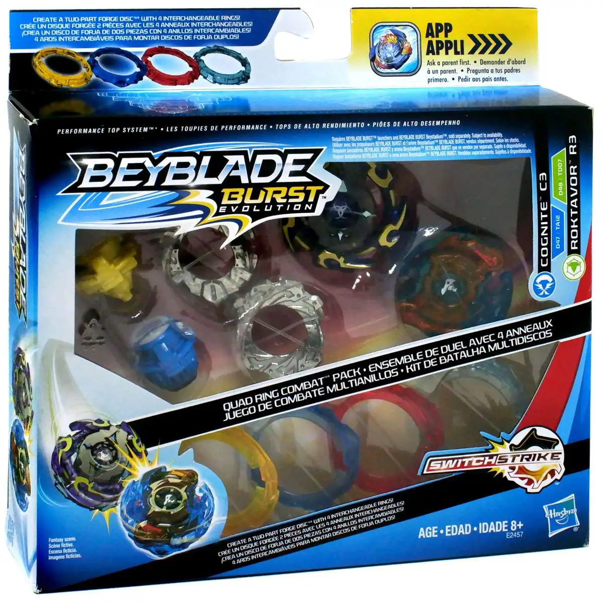 Beyblade QuadStrike Starter Pack Assortment - F6784