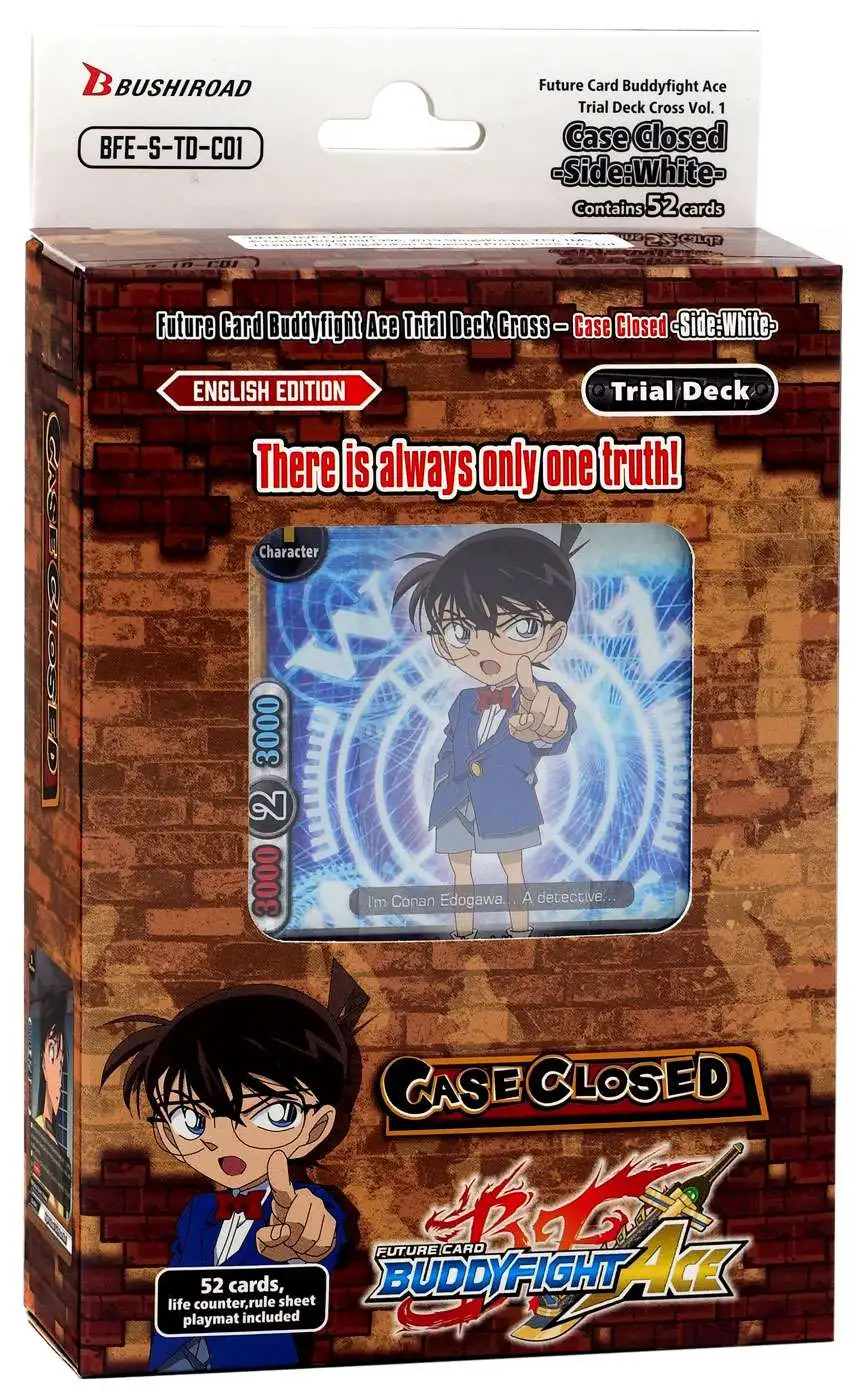 Conan Edogawa S-UB-C01/S001EN SP Details about   Future Card Buddyfight Seeking the Truth 