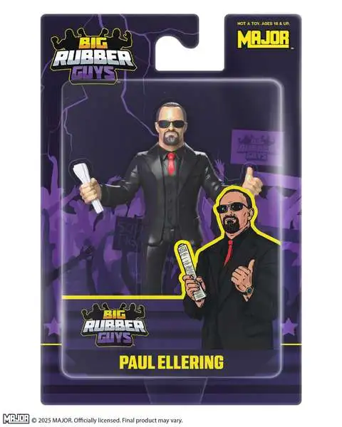Big Rubber Guys WWE Wrestling Paul Ellering Action Figure (Pre-Order ships June)