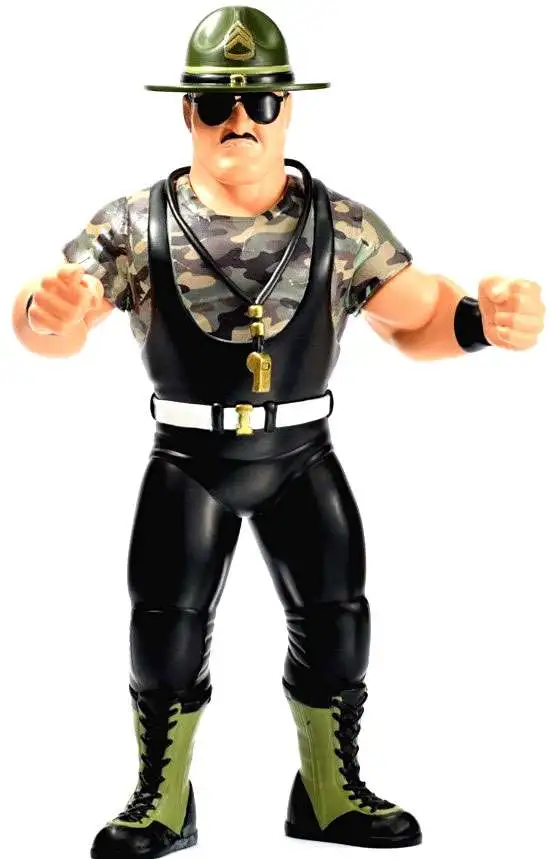 Big Rubber Guys WWE Wrestling Sgt Slaughter Action Figure [Baby Face] (Pre-Order ships August)