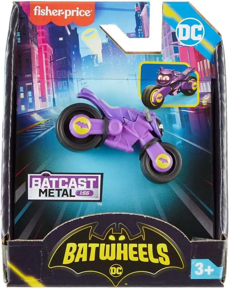 Fisher-Price DC Batwheels 1:55 Scale Diecast Toy Cars Collection, Preschool  Toys