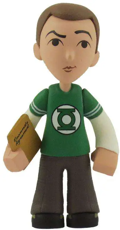 Funko The Big Bang Theory Mystery Minis Sheldon Cooper 2.5-Inch 2/24 Minifigure [Green Lantern Shirt Loose]