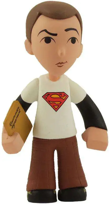 Funko The Big Bang Theory Mystery Minis Sheldon Cooper 2.5-Inch 2/24 Minifigure [White Superman Shirt Loose]