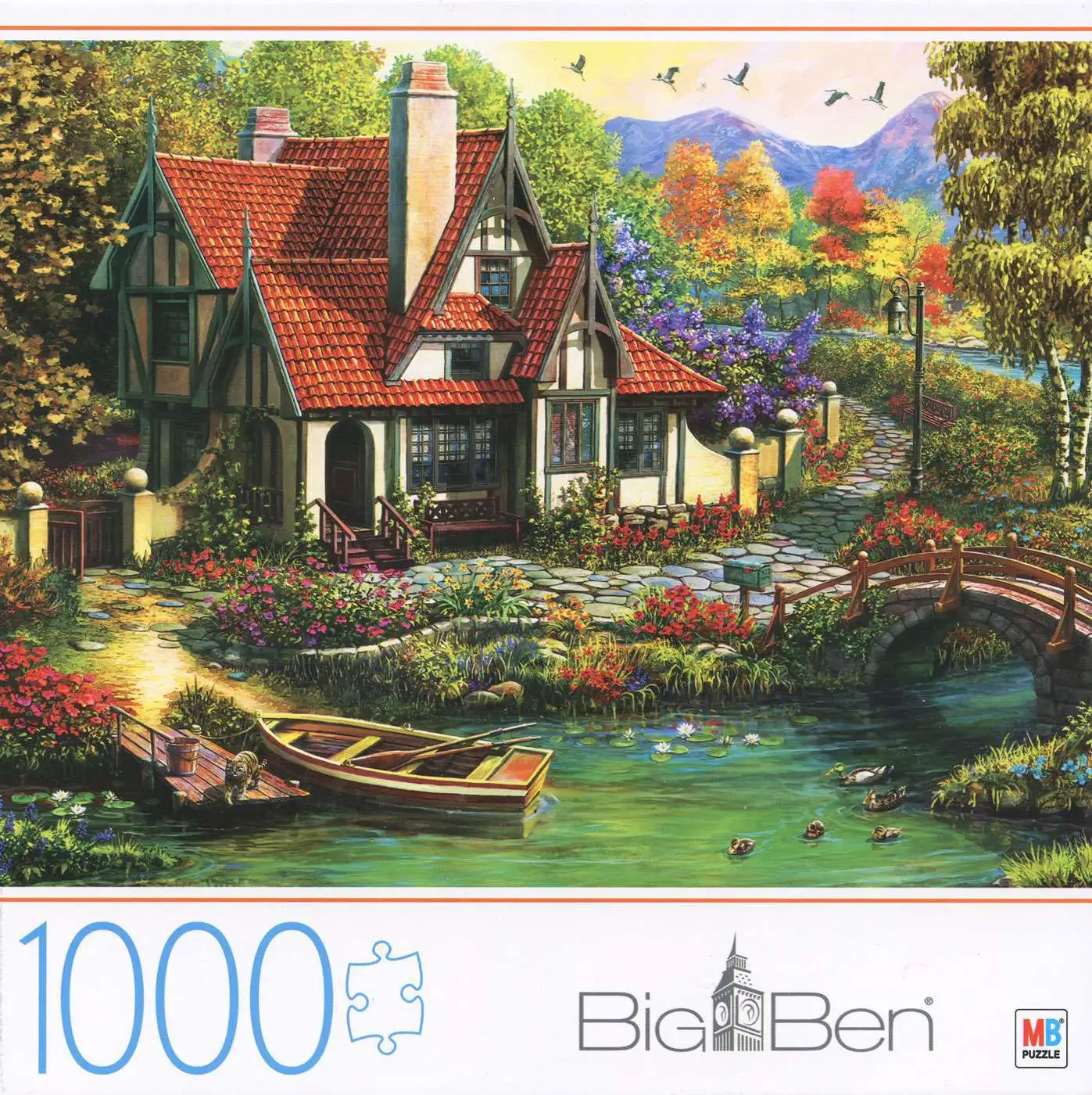 Big Ben Riverside Cottage Puzzle