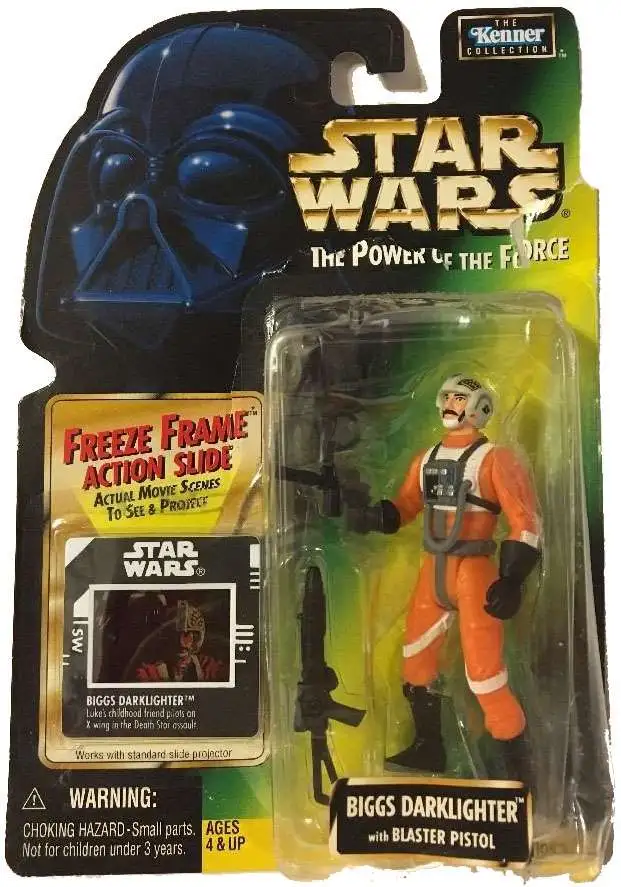 Star Wars A New Hope Power of the Force POTF2 Kenner Collection Biggs Darklighter Action Figure