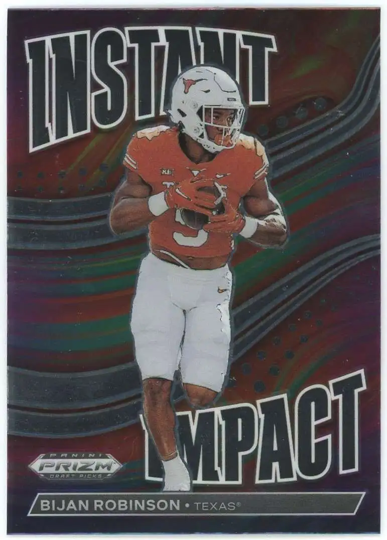 NFL 2023 Panini Prizm Draft Picks Bijan Robinson II-17 [Rookie, Instant Impact]