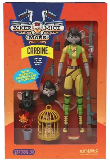 Biker Mice from Mars Carbine Action Figure (Pre-Order ships April)